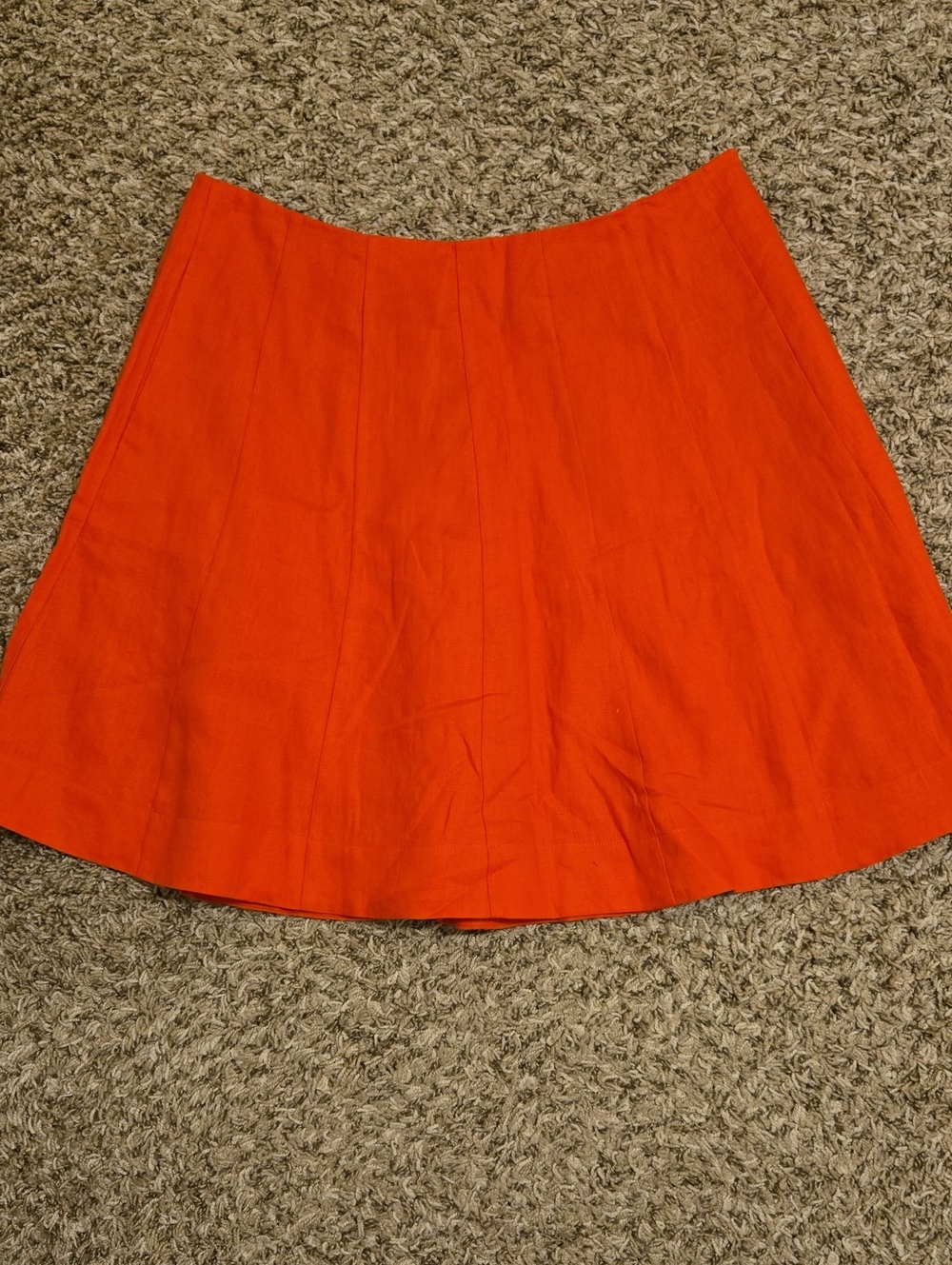 Boden Red Circle Skirt